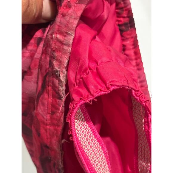 Girl’s Champion Pink Rose Pattern Ski Snow Board Pants, Sz Large (10-12) Bright - Picture 4 of 10